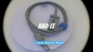 Kabel Drager SpO2 Vista 120 Ekstensi 2m