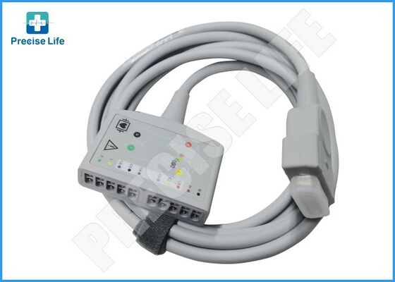GE 2104722-001 Kabel batang EKG 10 memimpin kode warna IEC GE 22341808 Kabel batang EKG